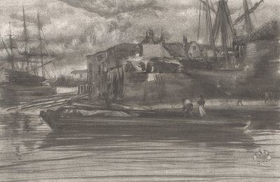 Limehouse door James Abbott McNeill Whistler