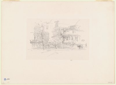 Lindsey Row, Chelsea door James McNeill Whistler