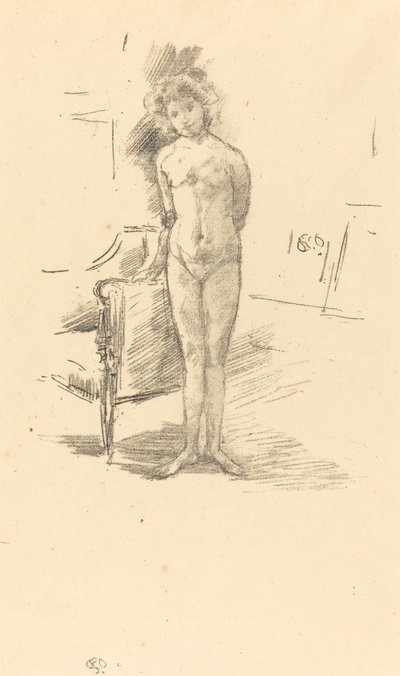 Klein Londen model door James Abbott McNeill Whistler