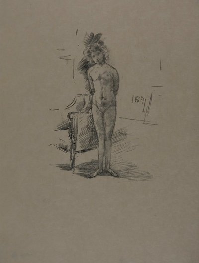 Klein Londen model door James Abbott McNeill Whistler