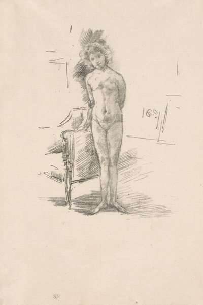 Klein Londen Model door James Abbott McNeill Whistler