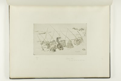 Kreeftenpotten - Selsea Bill door James McNeill Whistler