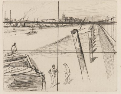 Millbank door James Abbott McNeill Whistler