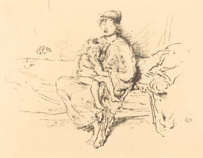 Moeder en Kind, Nr. 2 door James Abbott McNeill Whistler