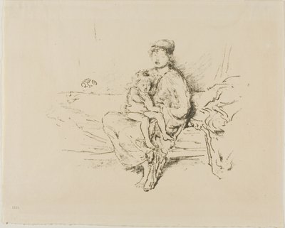 Moeder en Kind, Nr. 2 door James Abbott McNeill Whistler