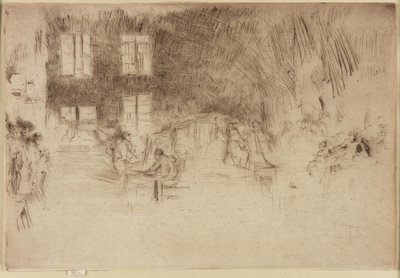 Murano-glasoven door James Abbott McNeill Whistler
