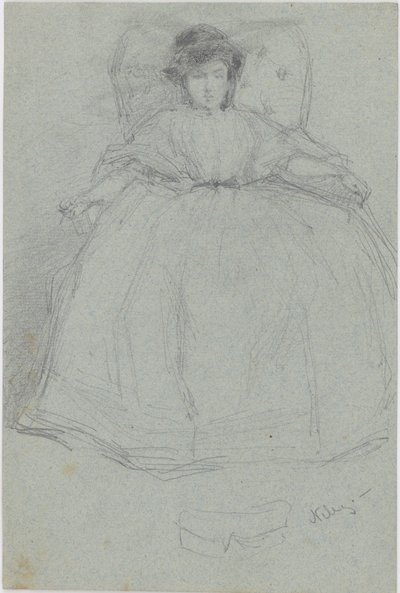 Nelly door James Abbott McNeill Whistler