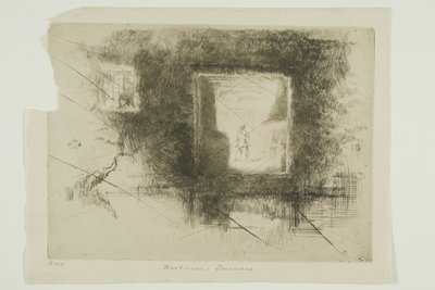Nocturne: Oven door James Abbott McNeill Whistler
