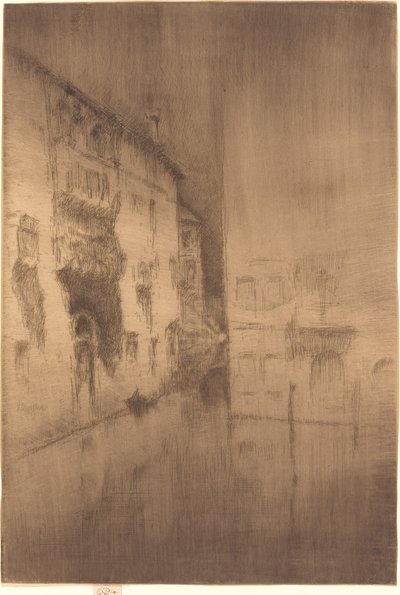Nocturne: Paleizen door James Abbott McNeill Whistler