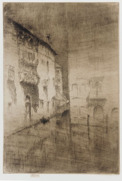 Nocturne: Paleizen door James Abbott McNeill Whistler