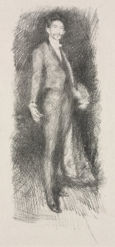 Portret van graaf Robert de Montesquiou door James McNeill Whistler