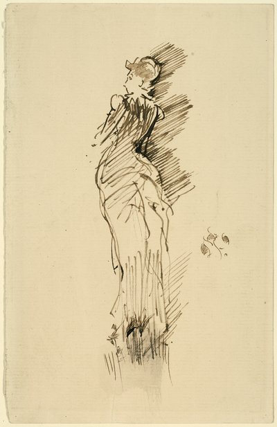 Portret van Miss Maud Franklin door James McNeill Whistler