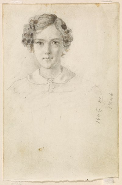 Portret van Whistler door James Abbott McNeill Whistler
