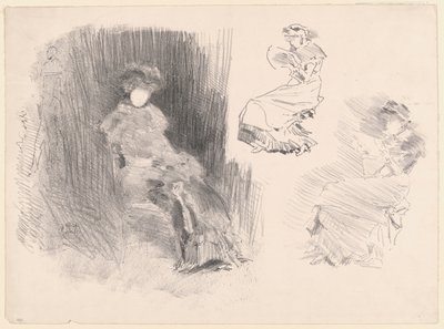 Lezen door James Abbott McNeill Whistler