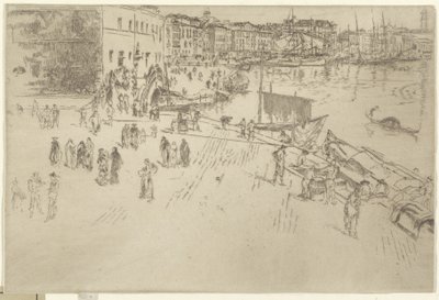 Riva, nr. 1 door James Abbott McNeill Whistler