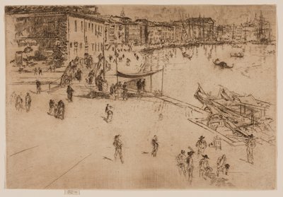 Riva, nr. 2 door James Abbott McNeill Whistler