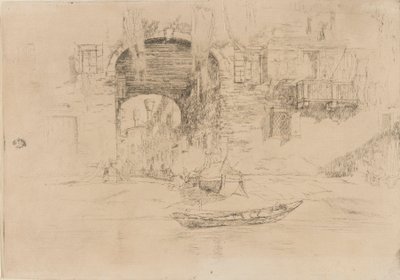 San Biagio door James Abbott McNeill Whistler