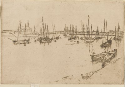 San Giorgio door James Abbott McNeill Whistler