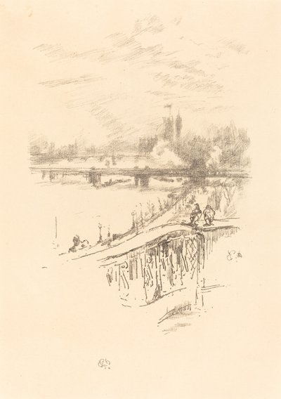 Savooiduiven door James Abbott McNeill Whistler