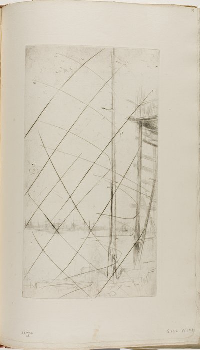 Scheepswerf, Liverpool door James McNeill Whistler