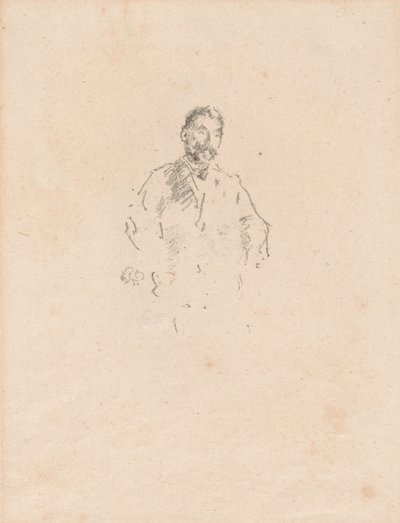 Stephane Mallarmé, Nr. 2 door James Abbott McNeill Whistler