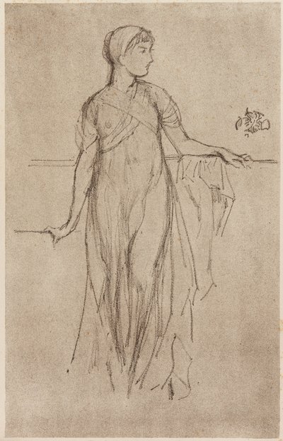 Studie door James Abbott McNeill Whistler