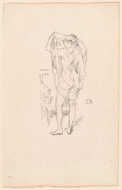 Studie door James Abbott McNeill Whistler