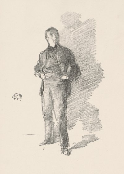 Studie nr. 1: Mr. Thomas Way door James Abbott McNeill Whistler