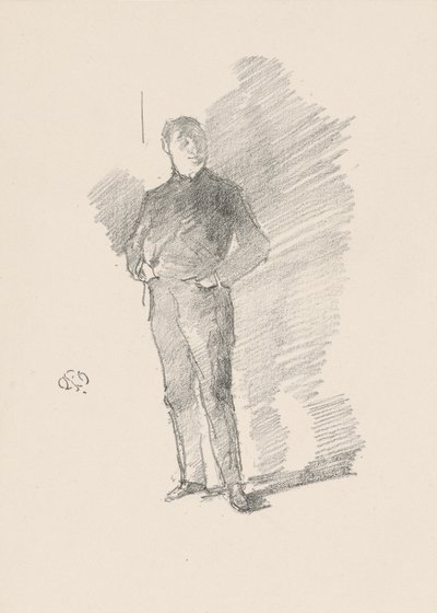 Studie Nr. 2: Mr. Thomas Way door James Abbott McNeill Whistler