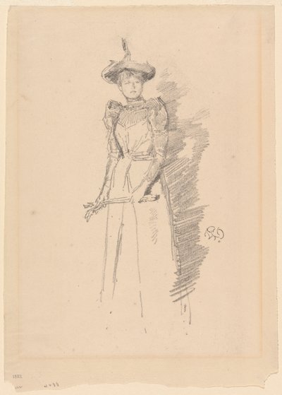 Suède Handschoenen door James Abbott McNeill Whistler
