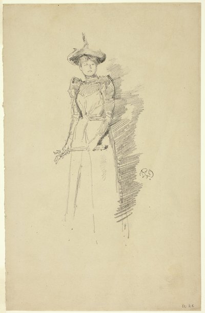 Suède Handschoenen door James Abbott McNeill Whistler