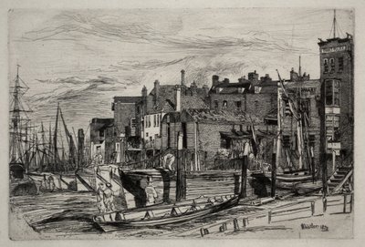 Thamespolitie door James McNeill Whistler