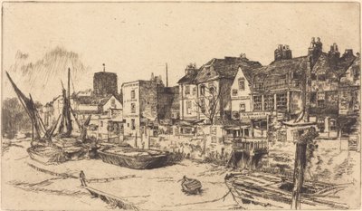 Adam en Eva, Oud Chelsea door James Abbott McNeill Whistler