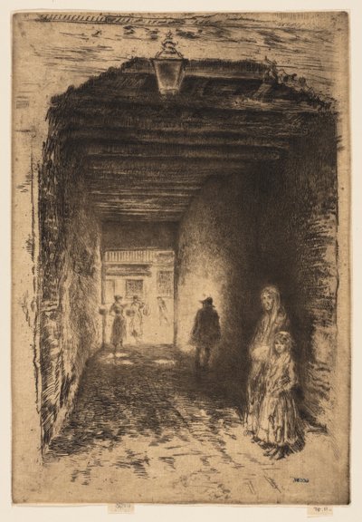 De bedelaars door James Abbott McNeill Whistler