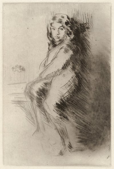 De Jongen (Charlie Hanson) door James Abbott McNeill Whistler