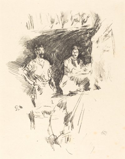De Broers door James Abbott McNeill Whistler