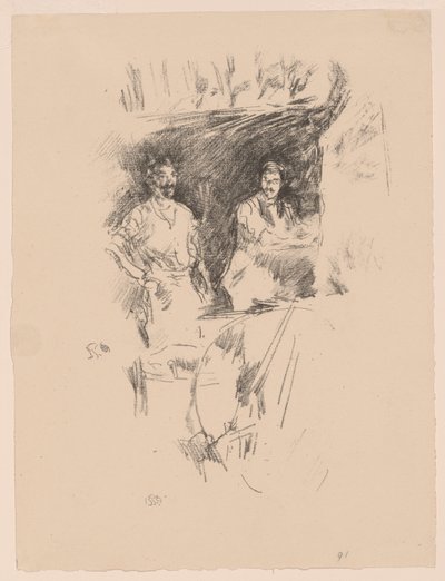De broers door James McNeill Whistler