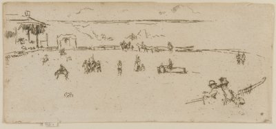 Het Steigerende Paard, Wilde Westen door James Abbott McNeill Whistler