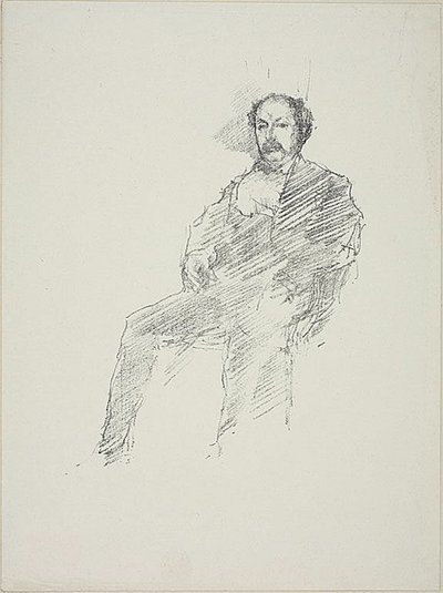 De Dokter door James Abbott McNeill Whistler