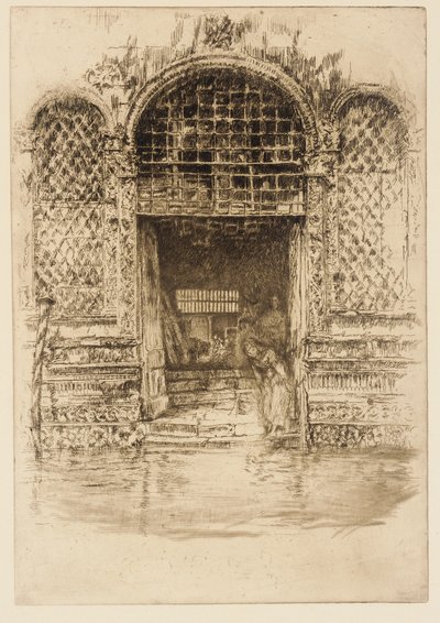 De Deur door James Abbott McNeill Whistler