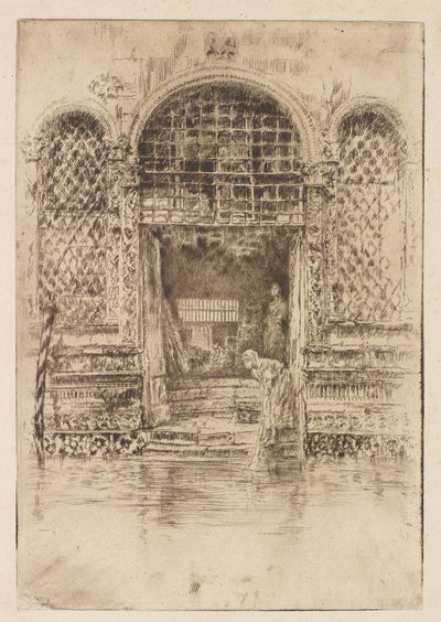 De Deur door James Abbott McNeill Whistler