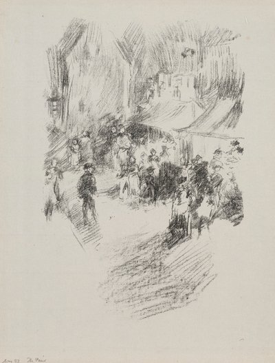 De Beurs door James McNeill Whistler