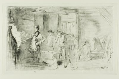De smidse door James Abbott McNeill Whistler