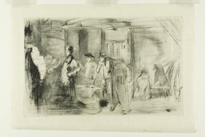 De smidse door James Abbott McNeill Whistler