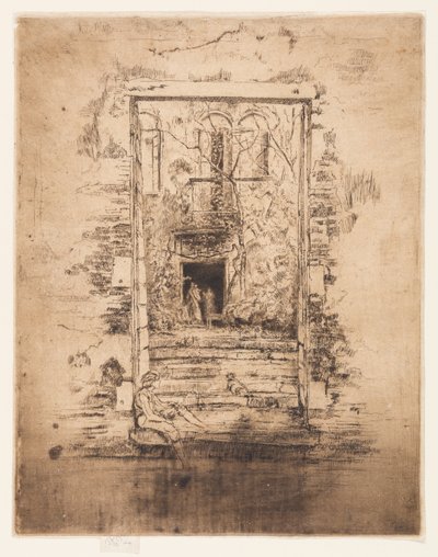 De Tuin door James Abbott McNeill Whistler