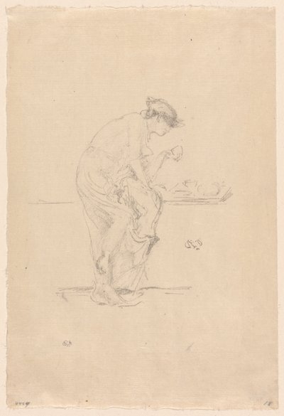 De horoscoop door James Abbott McNeill Whistler
