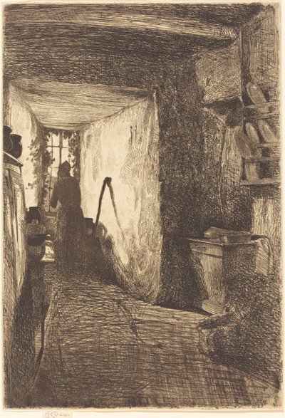 De keuken door James Abbott McNeill Whistler