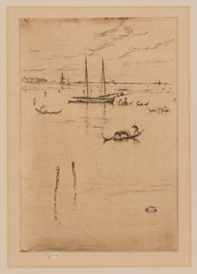 De Kleine Lagune door James Abbott McNeill Whistler