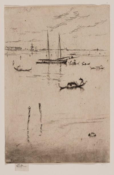 De Kleine Lagune door James Abbott McNeill Whistler