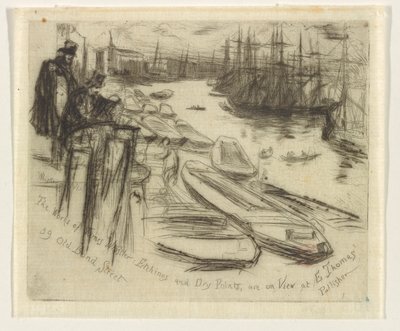 Het Kleine Zwembad door James Abbott McNeill Whistler